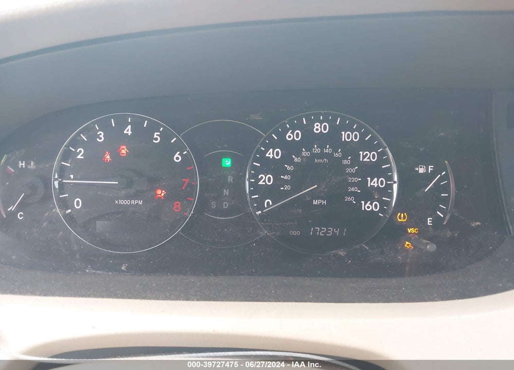 2010 TOYOTA AVALON VIN: 4T1BK3DB1AU357967