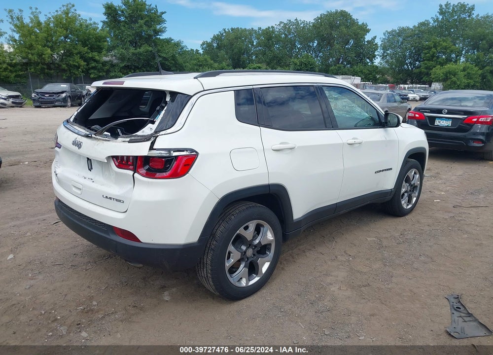 2019 JEEP COMPASS LIMITED 4X4 VIN: 3C4NJDCB2KT771900