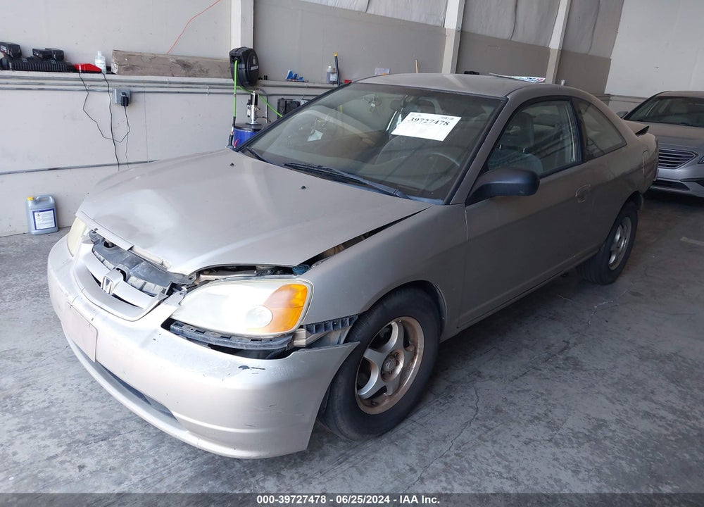 2002 HONDA CIVIC LX VIN: 1HGEM22532L006988