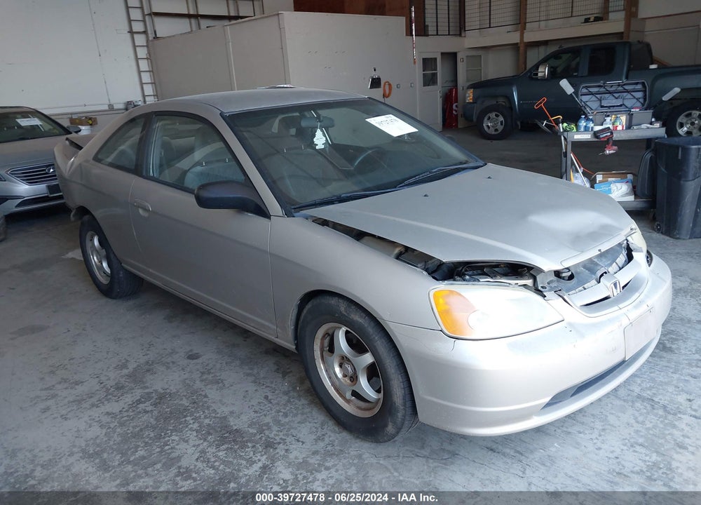 2002 HONDA CIVIC LX VIN: 1HGEM22532L006988