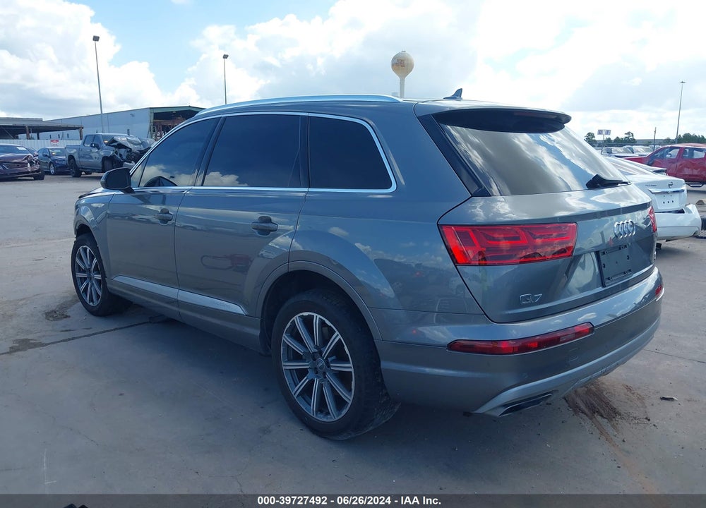 2018 AUDI Q7 3.0T PREMIUM VIN: WA1LAAF7XJD013878