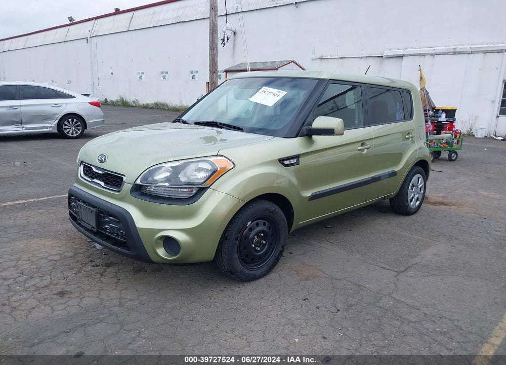 2012 KIA SOUL VIN: KNDJT2A50C7437994