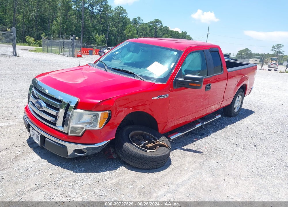 2012 FORD F-150 XLT VIN: 1FTFX1CF9CFC30083