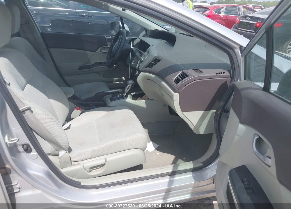 2012 HONDA CIVIC LX VIN: 19XFB2F52CE073109