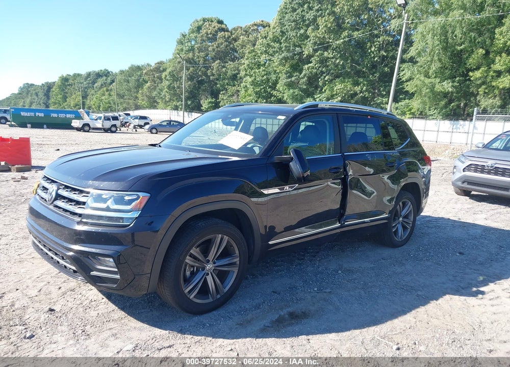 2019 VOLKSWAGEN ATLAS 3.6L V6 SE W/TECHNOLOGY R-LINE VIN: 1V2YR2CA9KC541153