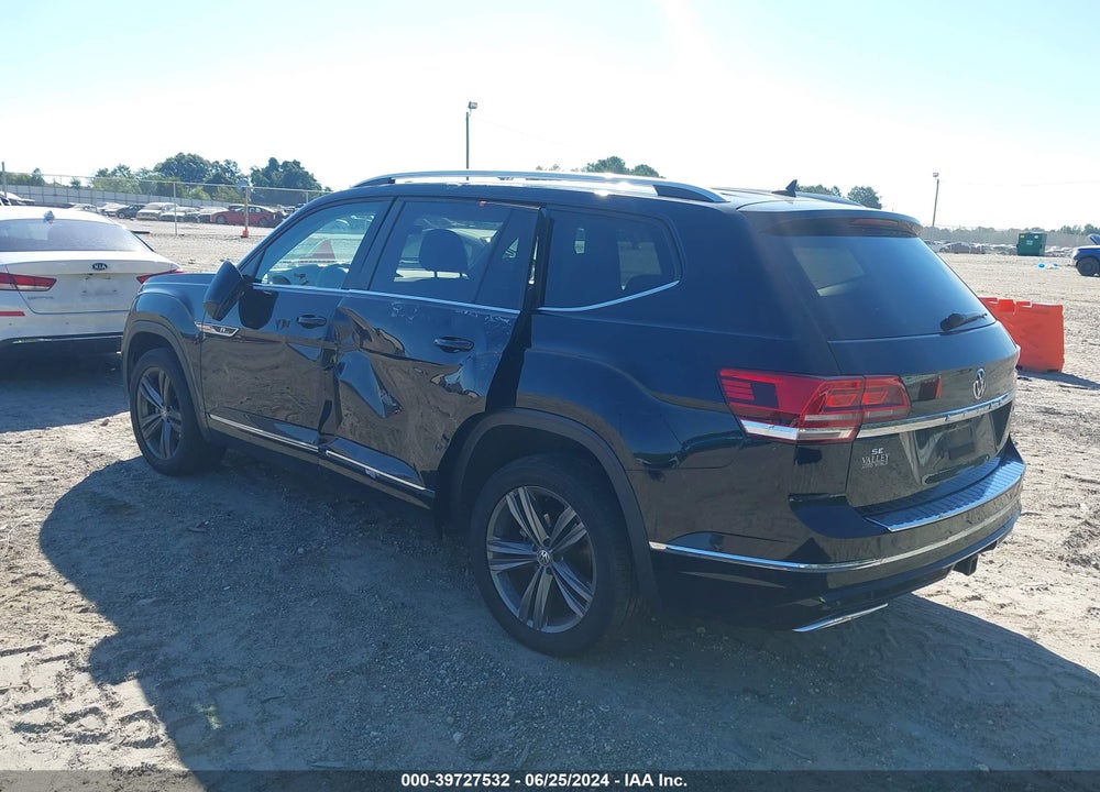 2019 VOLKSWAGEN ATLAS 3.6L V6 SE W/TECHNOLOGY R-LINE VIN: 1V2YR2CA9KC541153