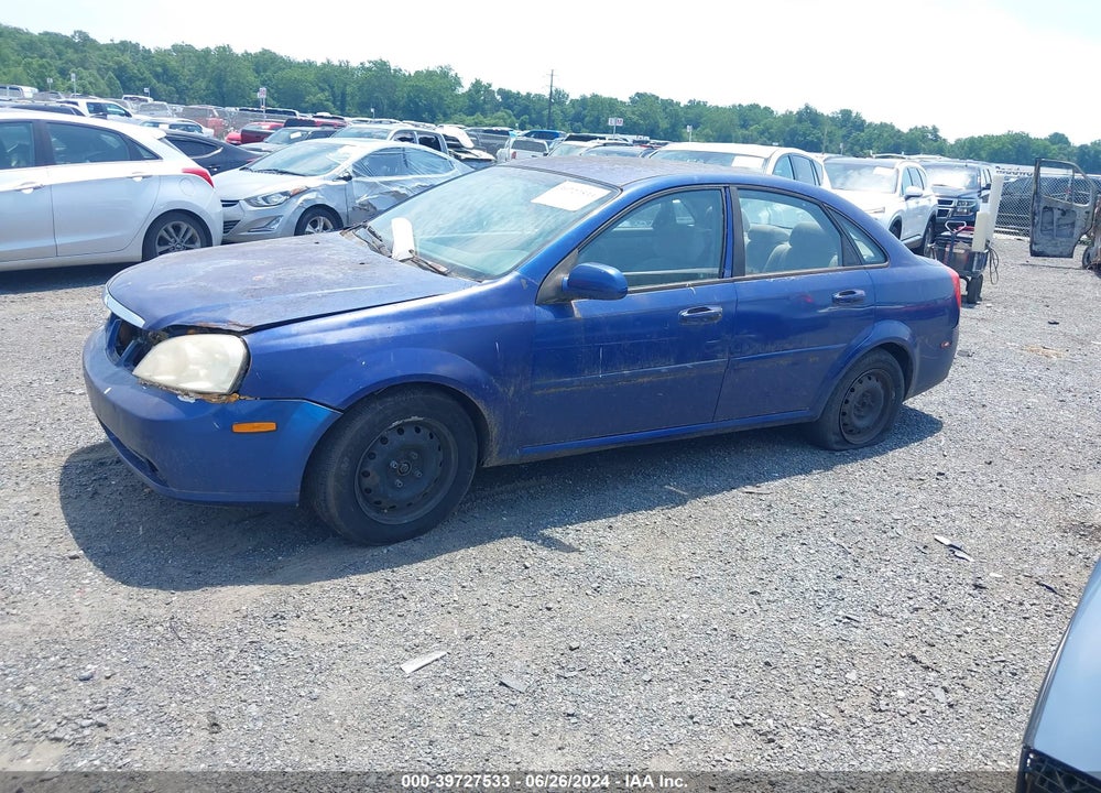 2007 SUZUKI FORENZA CONVENIENCE VIN: KL5JD56Z37K652532
