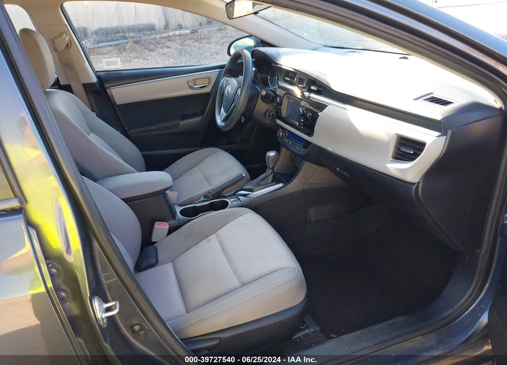 2015 TOYOTA COROLLA LE VIN: 5YFBURHE8FP329464