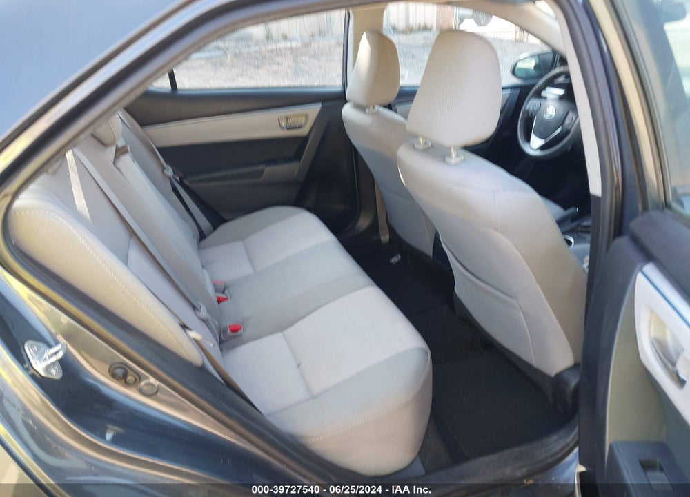 2015 TOYOTA COROLLA LE VIN: 5YFBURHE8FP329464