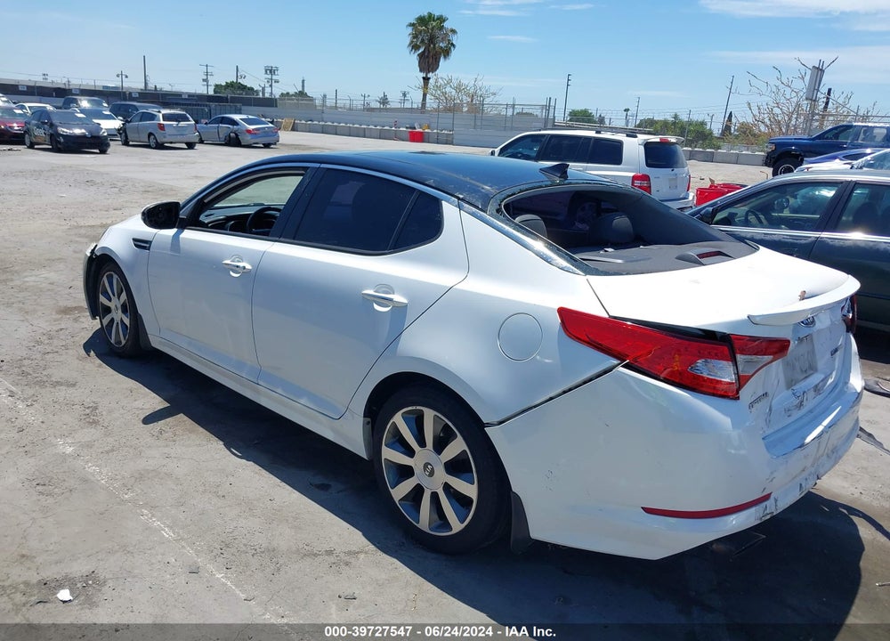 2012 KIA OPTIMA SX VIN: 5XXGR4A63CG077009