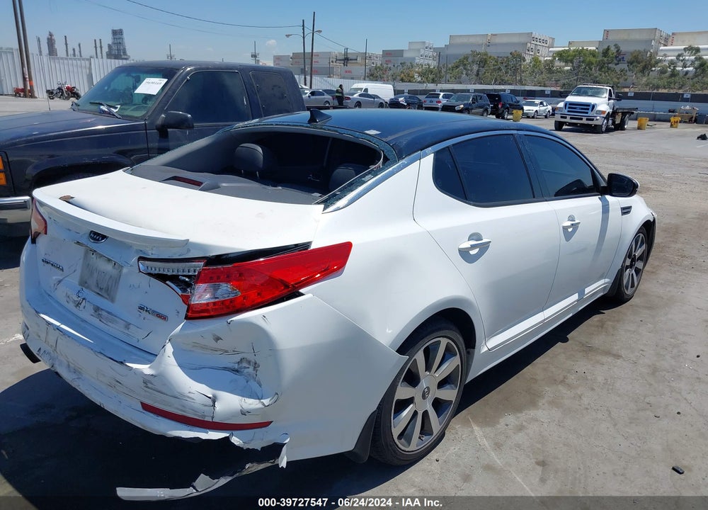 2012 KIA OPTIMA SX VIN: 5XXGR4A63CG077009