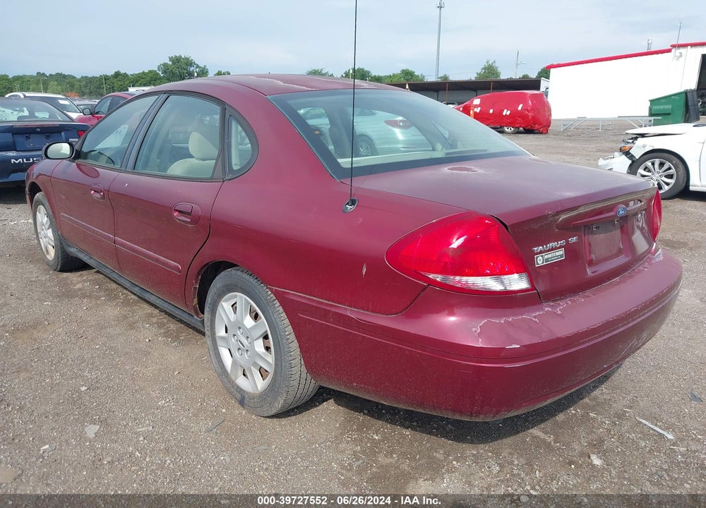 2007 FORD TAURUS SE VIN: 1FAFP53U87A141782