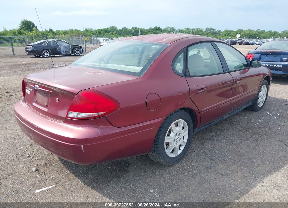 2007 FORD TAURUS SE VIN: 1FAFP53U87A141782