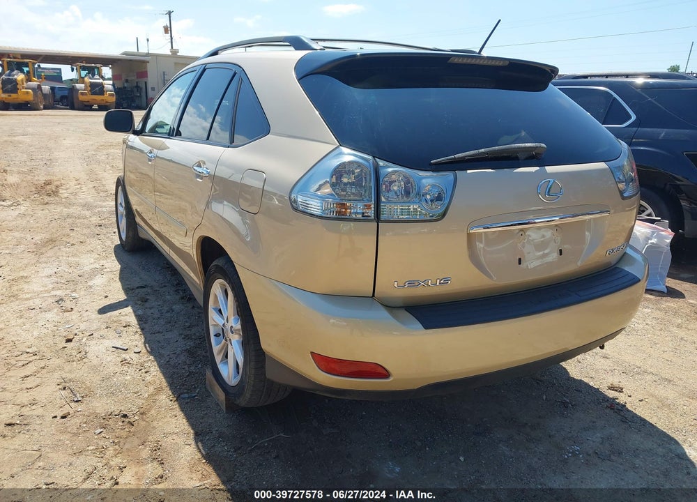 2009 LEXUS RX 350 VIN: 2T2GK31U39C080016