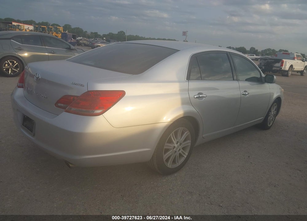 2008 TOYOTA AVALON LIMITED VIN: 4T1BK36B48U255215
