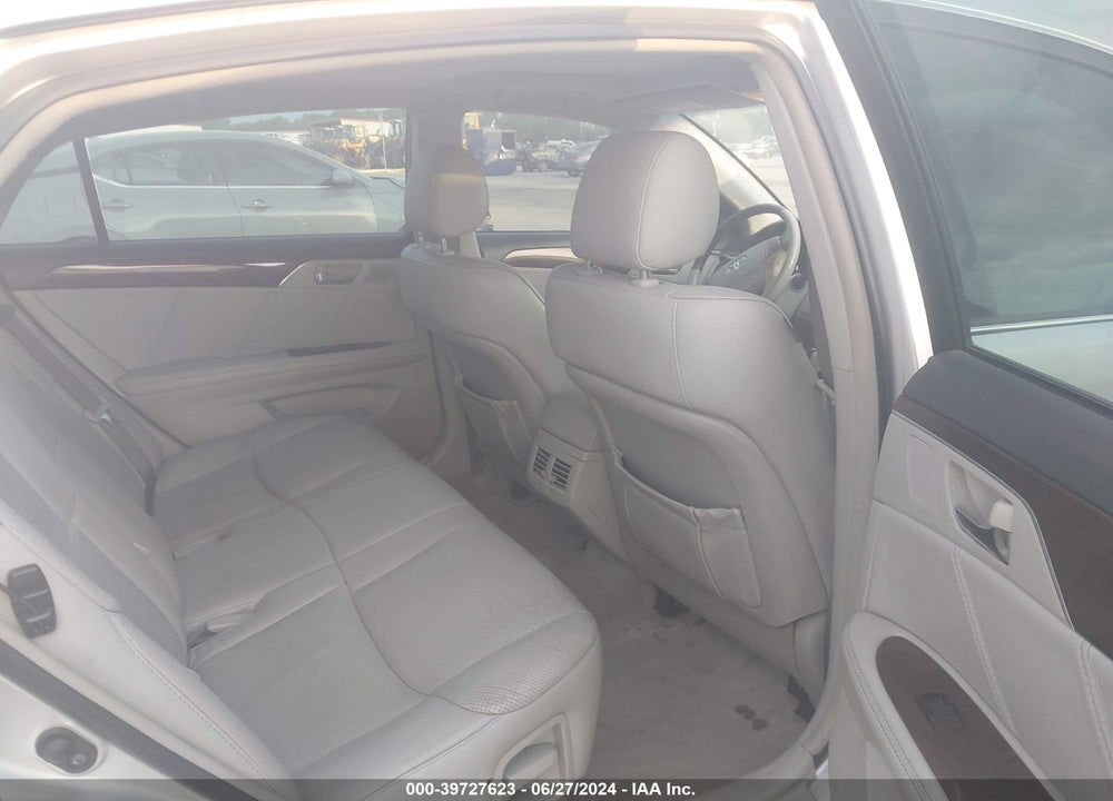2008 TOYOTA AVALON LIMITED VIN: 4T1BK36B48U255215