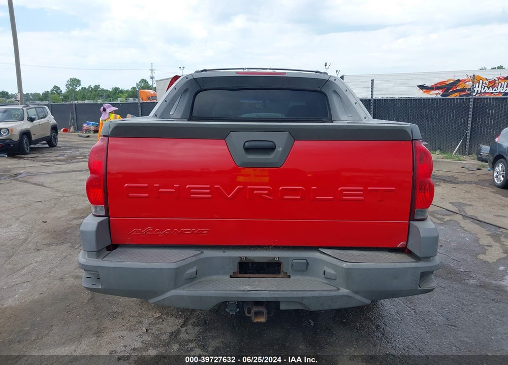 2002 CHEVROLET AVALANCHE 1500 VIN: 3GNEK13TX2G197759