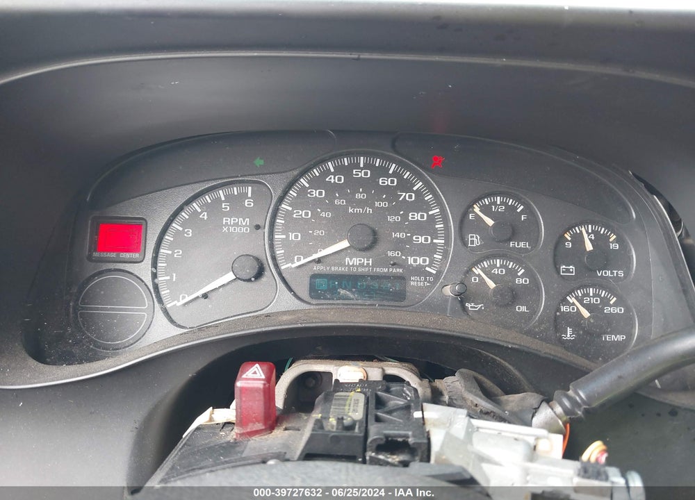 2002 CHEVROLET AVALANCHE 1500 VIN: 3GNEK13TX2G197759