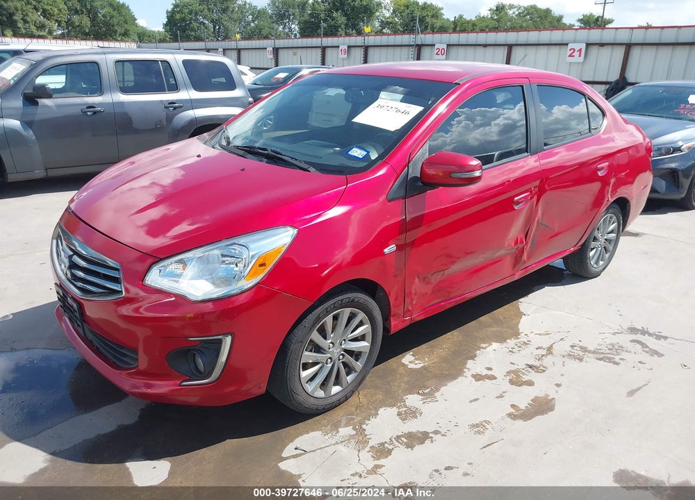 2017 MITSUBISHI MIRAGE G4 SE VIN: ML32F4FJ0HH000269