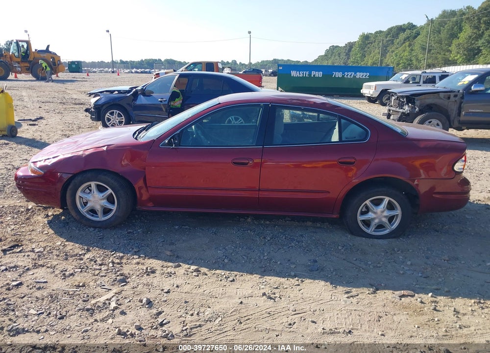 2001 OLDSMOBILE ALERO GL1 VIN: 1G3NL52T51C106431