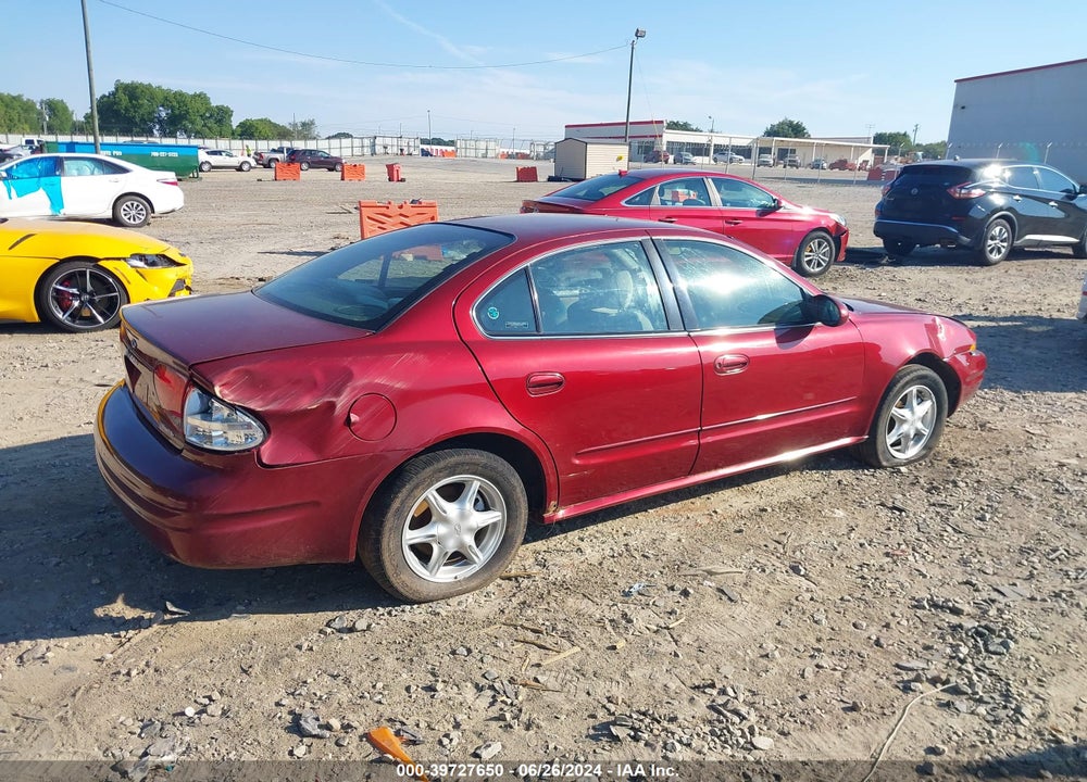 2001 OLDSMOBILE ALERO GL1 VIN: 1G3NL52T51C106431