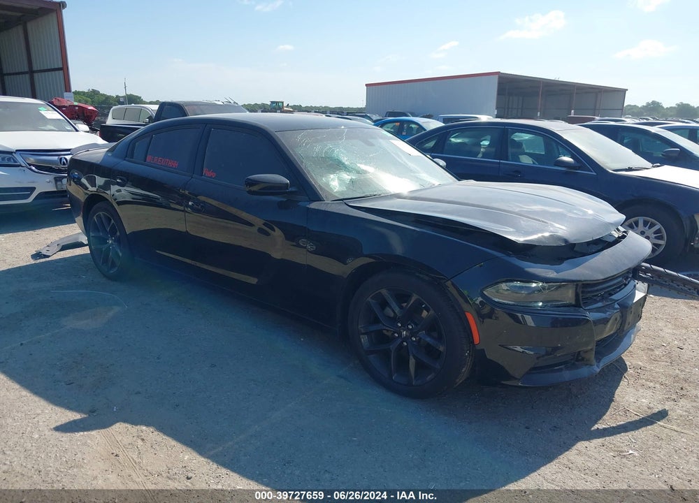2022 DODGE CHARGER SXT RWD VIN: 2C3CDXBG4NH209303