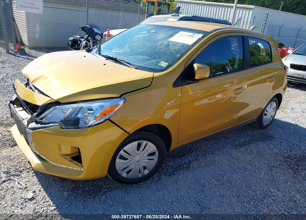 2024 MITSUBISHI MIRAGE ES VIN: ML32AUHJ0RH010877