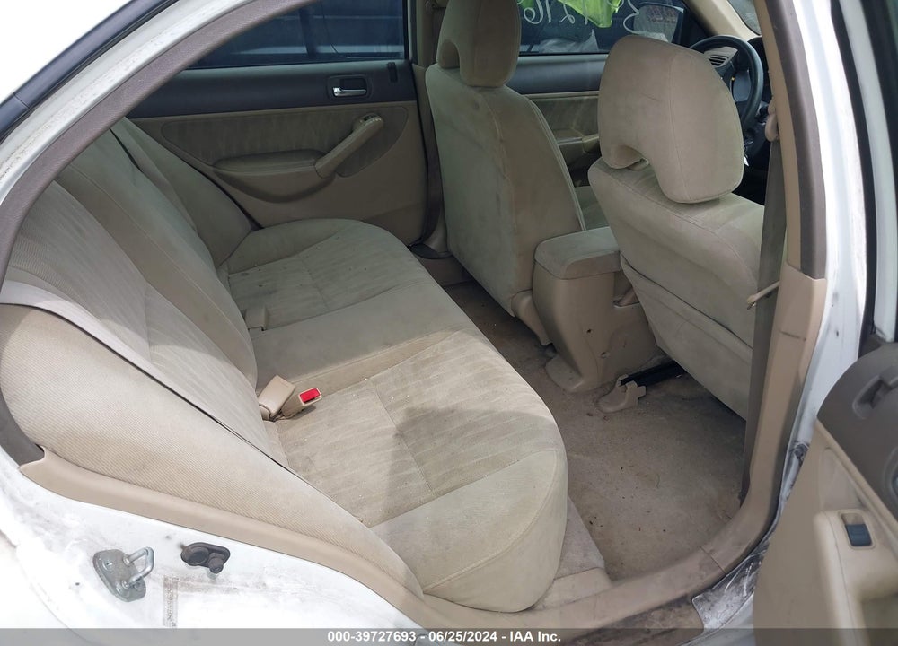 2004 HONDA CIVIC LX VIN: 2HGES16514H625468