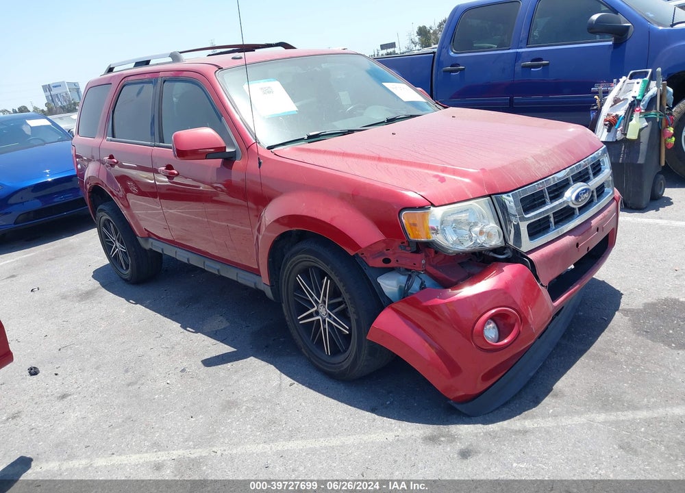 2010 FORD ESCAPE LIMITED VIN: 1FMCU0EG9AKD13122
