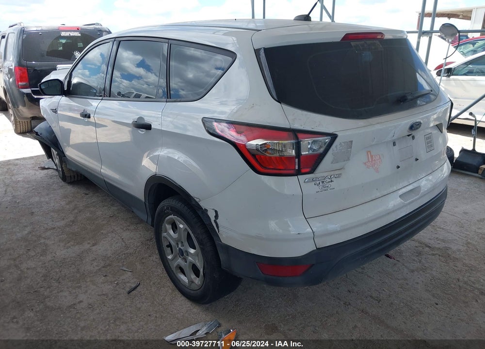2018 FORD ESCAPE S VIN: 1FMCU0F77JUA36277