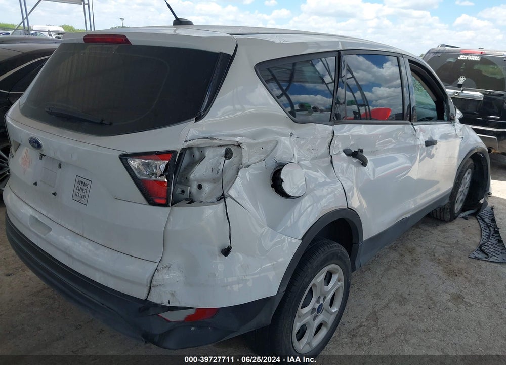 2018 FORD ESCAPE S VIN: 1FMCU0F77JUA36277