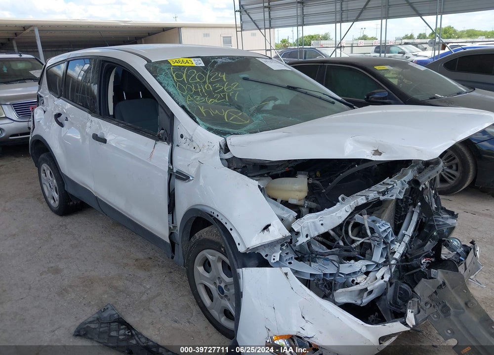 2018 FORD ESCAPE S VIN: 1FMCU0F77JUA36277