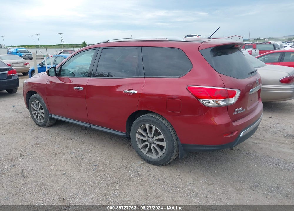2015 NISSAN PATHFINDER S VIN: 5N1AR2MM9FC675318