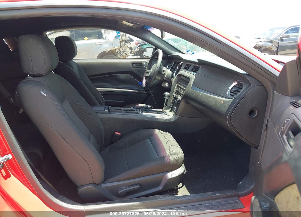 2012 FORD MUSTANG V6 VIN: 1ZVBP8AM4C5260507