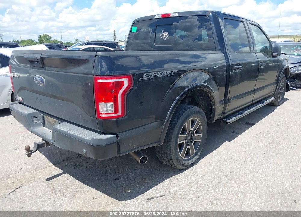 2017 FORD F-150 XLT VIN: 1FTEW1CF6HKC16994