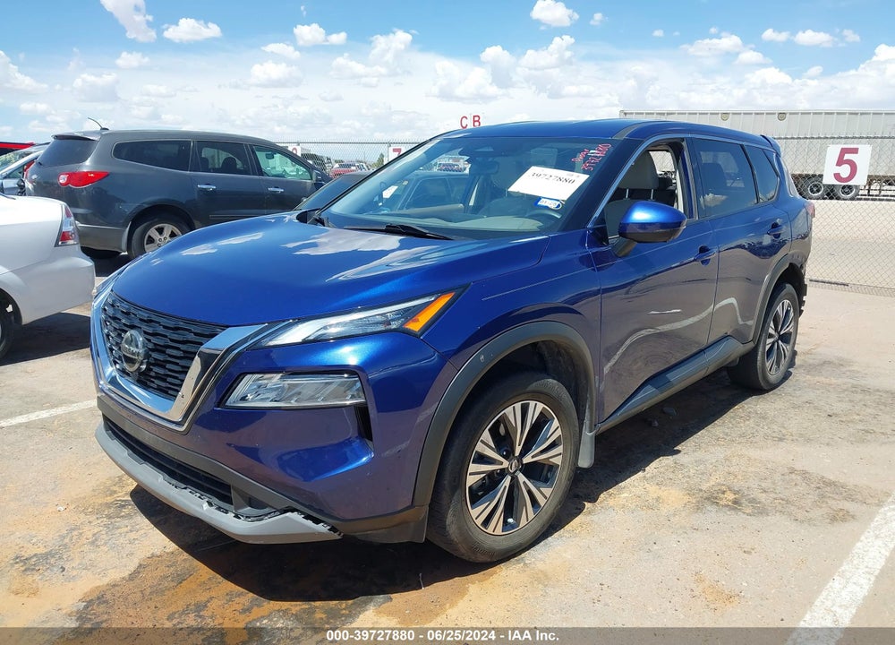 2021 NISSAN ROGUE SV FWD VIN: JN8AT3BAXMW003949