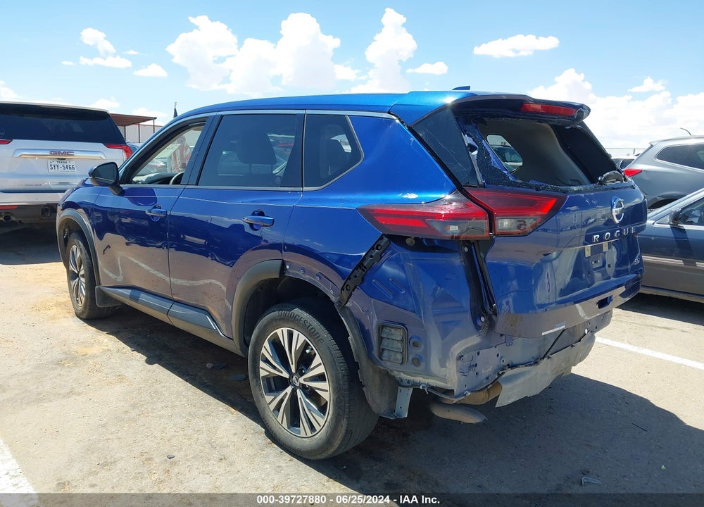 2021 NISSAN ROGUE SV FWD VIN: JN8AT3BAXMW003949