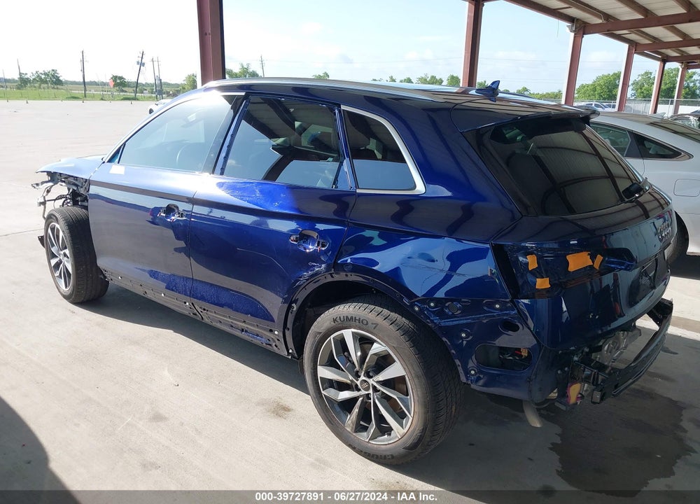 2022 AUDI Q5 PREMIUM 45 TFSI S LINE QUATTRO S TRONIC VIN: WA1GAAFY9N2101252