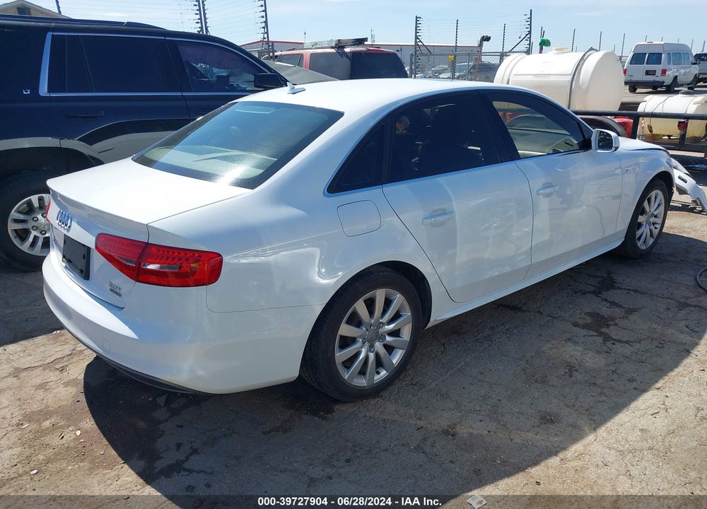 2015 AUDI A4 2.0T PREMIUM VIN: WAUBFAFLXFN045034