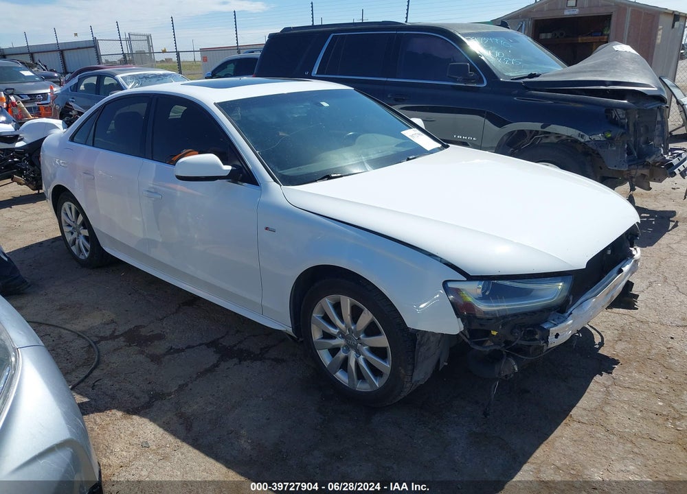 2015 AUDI A4 2.0T PREMIUM VIN: WAUBFAFLXFN045034