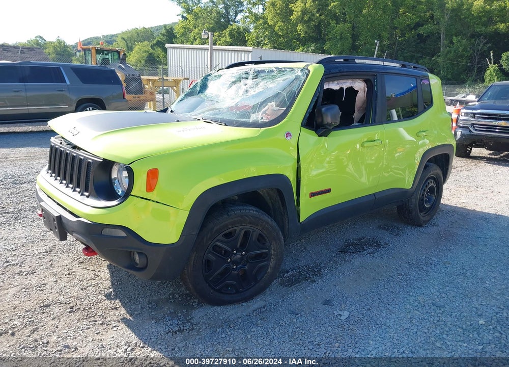 2018 JEEP RENEGADE TRAILHAWK 4X4 VIN: ZACCJBCB5JPH60780