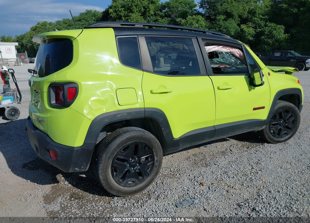 2018 JEEP RENEGADE TRAILHAWK 4X4 VIN: ZACCJBCB5JPH60780