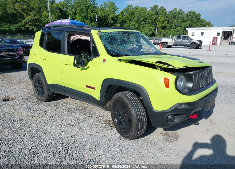 2018 JEEP RENEGADE TRAILHAWK 4X4 VIN: ZACCJBCB5JPH60780