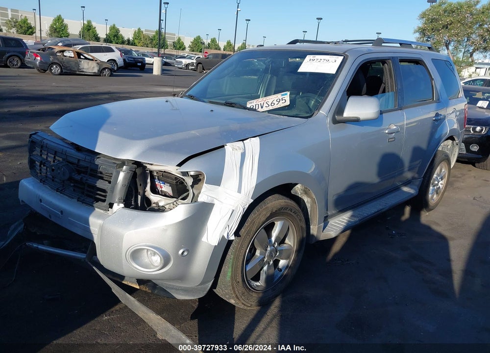 2011 FORD ESCAPE LIMITED VIN: 1FMCU0EG3BKA55505