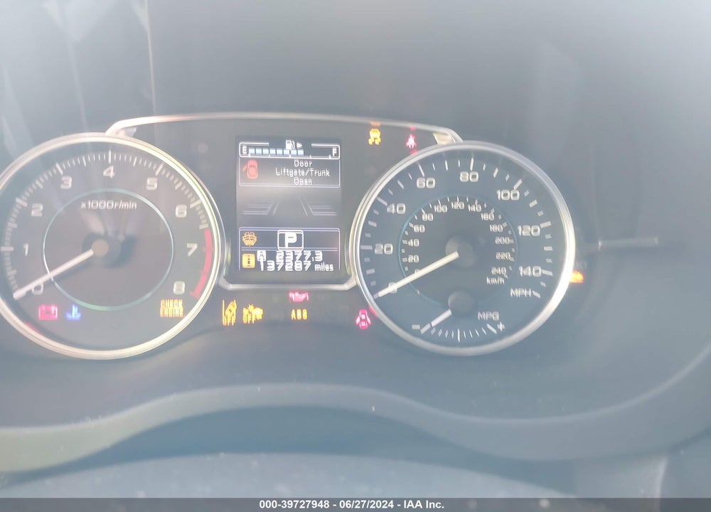 2017 SUBARU CROSSTREK 2.0I LIMITED VIN: JF2GPANC4HH275436