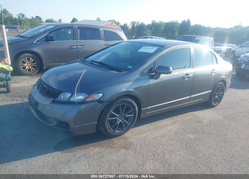 2009 HONDA CIVIC VIN: 2HGFA16549H516386