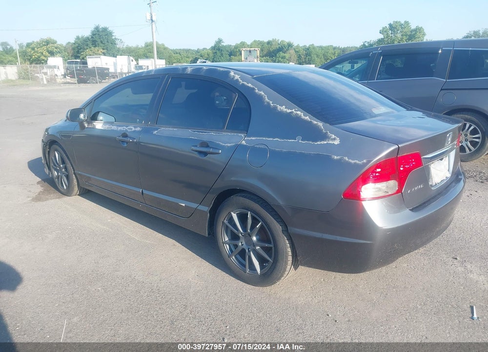 2009 HONDA CIVIC VIN: 2HGFA16549H516386