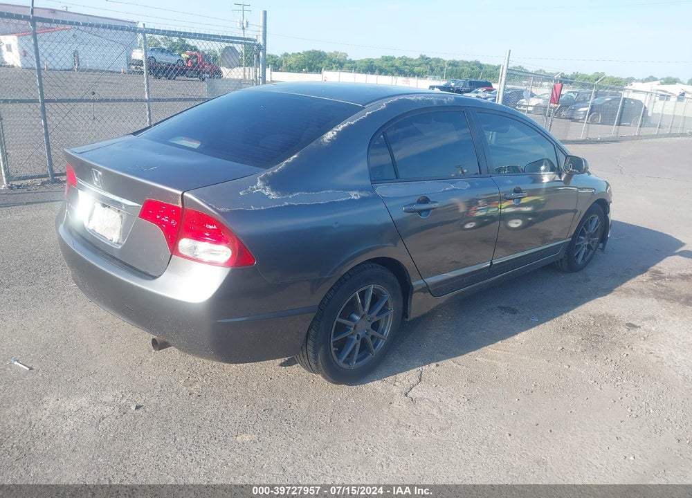 2009 HONDA CIVIC VIN: 2HGFA16549H516386