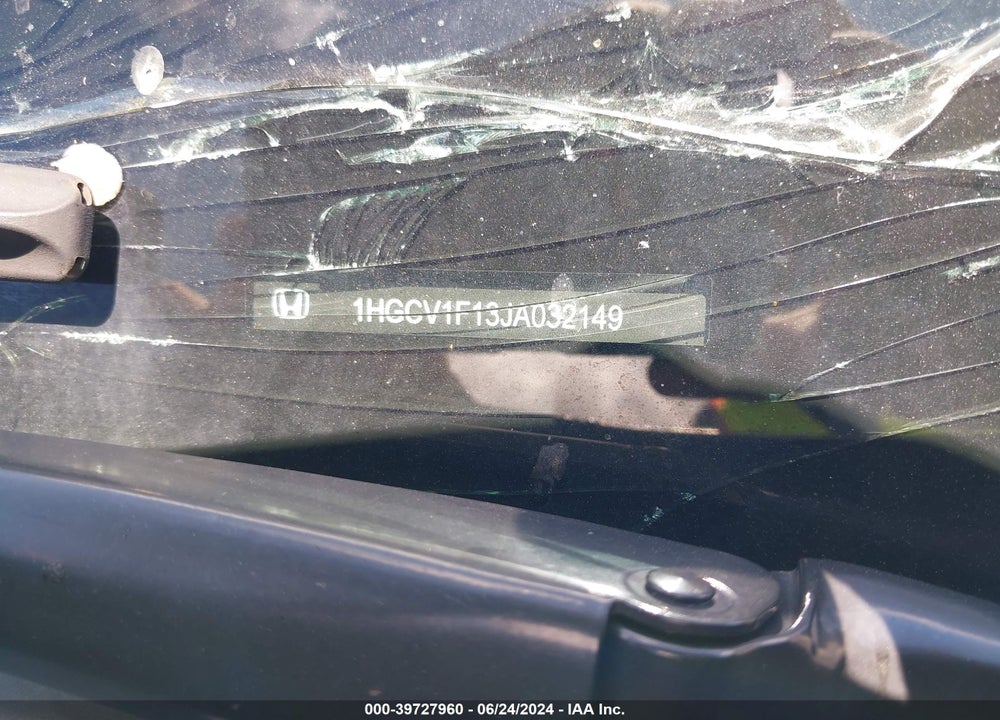 2018 HONDA ACCORD LX VIN: 1HGCV1F13JA032149