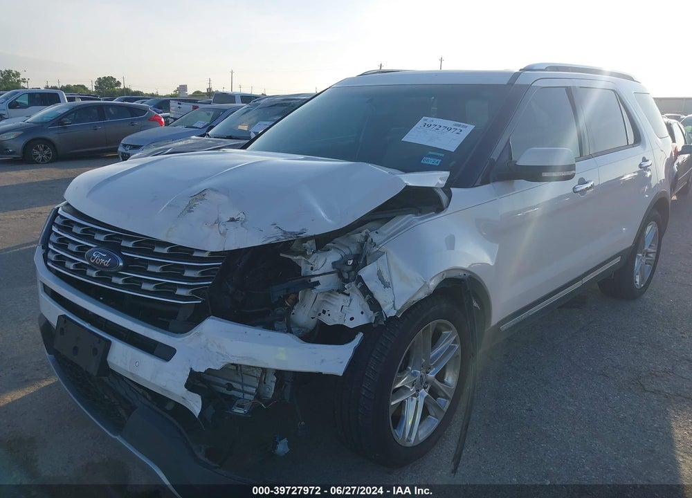2016 FORD EXPLORER LIMITED VIN: 1FM5K7F85GGA84870